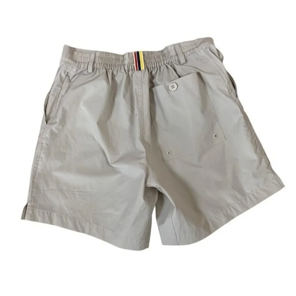 Mañana Surfing Company‎ Beige Quick Dry Board Shorts Mens Small Activewear